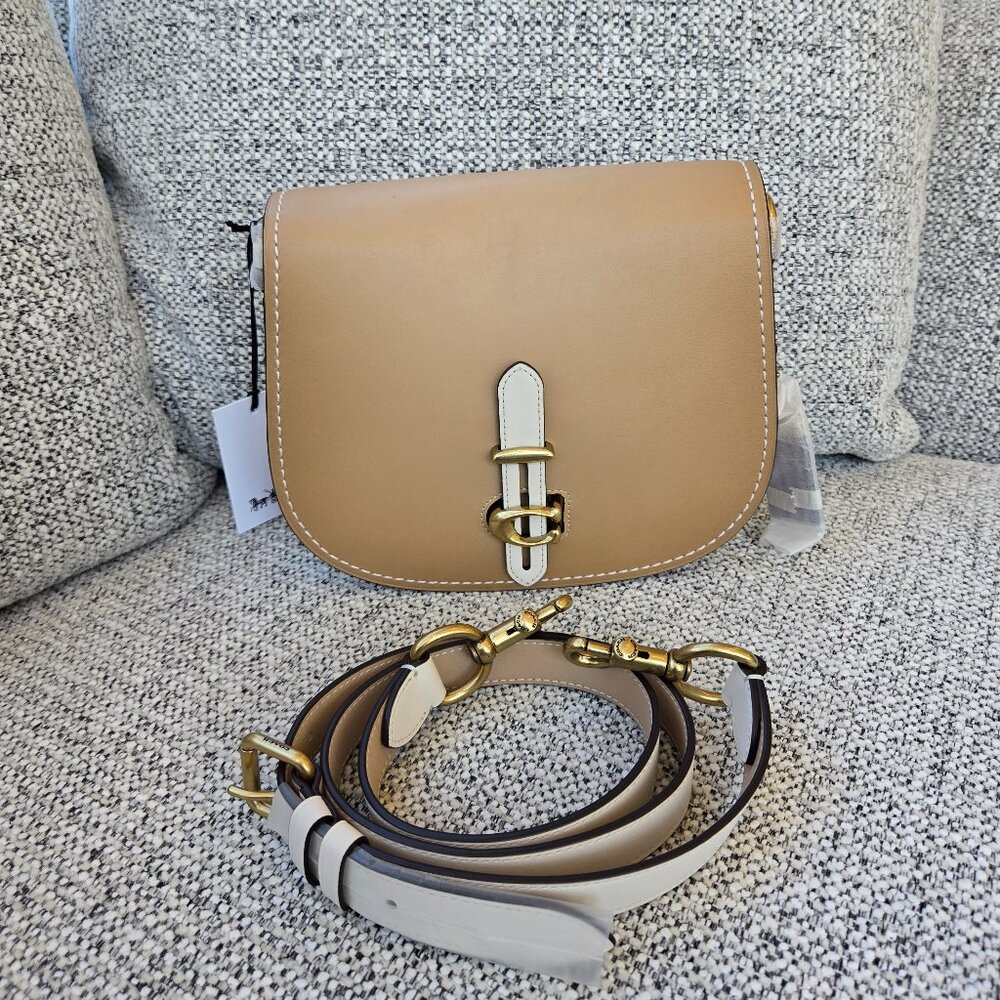 Coach Saddle Bag 23 Colorblock - Picture 12 of 16